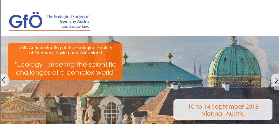 48th annual Meeting of the Ecological Society of Germany, Austria and Switzerland