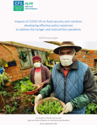 Impacts of COVID-19 on food security and nutrition
