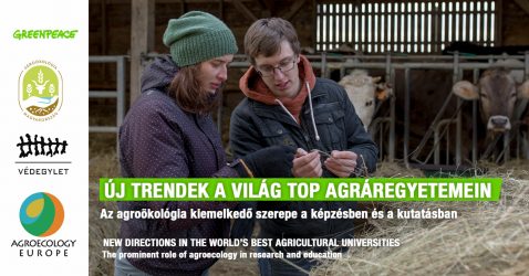 Webinar on “New trends at the top agricultural universities of the world: the importance of agroecology in training and research”  to be held on Thursday, 25 March 2021 10:00 – 14:00 – In English with interpretation into Hungarian