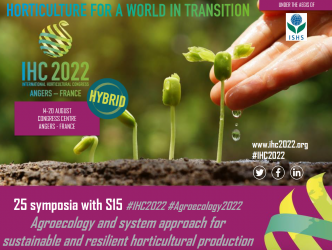International Horticultural Congress 14 – 20 August 2022