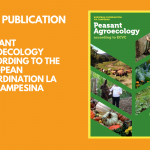 NEW PUBLICATION: PEASANT AGROECOLOGY ACCORDING TO ECVC