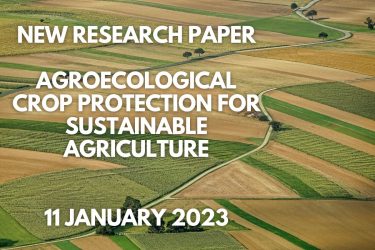 New Research Paper “Agroecological Crop Protection for Sustainable Agriculture” published online in “Advances in Agronomy”