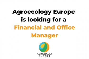 New job offer at Agroecology Europe : We are looking for a new financial and office manager!